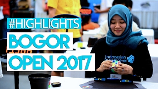 Bogor Open 2017 Highlights | Rubik's Cube Competition