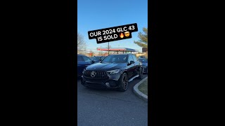 Our brand new 2024 Mercedes-Benz GLC 43 arrived and was sold as soon as it landed!