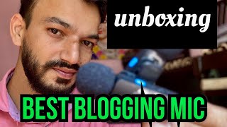 🔥Unboxing Boya V2 microphone !! MyBlogging Gadgets