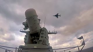 Deadly Precision: Phalanx CIWS (Sea-Whiz) Live Fire Compilation - Witness the Destruction!