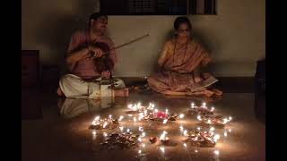 Sulabha poojeya maadi - Deepavali 2024 - sung by Vidushi Chittharanjani Kumble