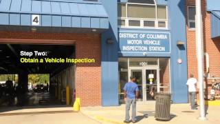 Client: DC DMV - How to Register a vehicle in DC-Scenario #1