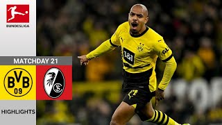 Borussia Dortmund - SC Freiburg | 3:0 | Zusammenfassung | Bundesliga 2023-24
