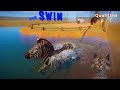 32 animals race in planet zoo included mammoth elephant ostrich hippo giraffe lion u0026 bear