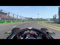 【f1】アルバートパーク・サーキットの1ラップオンボード映像です。サーキットや走行ラインを覚えたい方は参考にしてください！