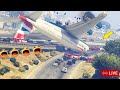 British Airbus a380 Collide & Crash Emergency land at U.A.E Today #gta5 #fyp #shorts