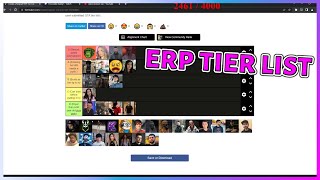 Silent Reacts To Rated's ERP Tier List | NoPixel GTA RP