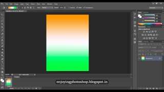 CREATE NEW GRADIENT OR MODIFY EXISTING ONE IN PHOTOSHOP CS6