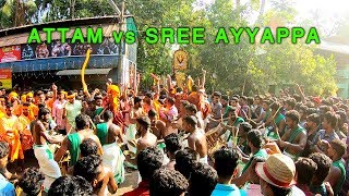 Attam Team Vs Sree Ayyappa Team Muttal @ Parkkadi Pooram (Shinkarimelam)