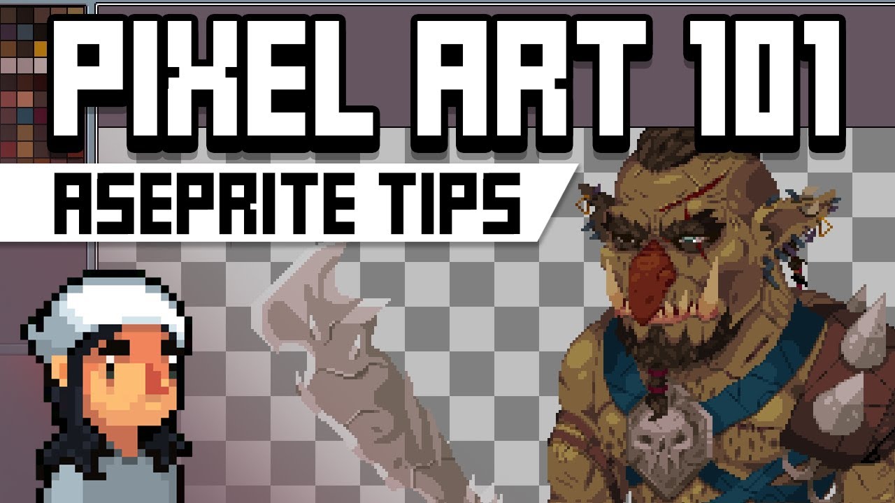 Pixel Art 101 Aseprite Tips Tutorial Youtube