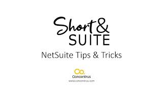 NetSuite Tutorial: Short & 'Suite: Sandbox Email Preferences
