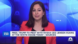 Nvidia CEO Jensen Huang and President Trump to meet on AI policy, China restrictions, and DeepSeek