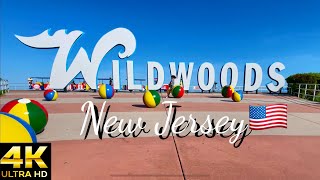 Wildwood New Jersey 🇺🇸 Boardwalk and Morey’s Piers Virtual Tour