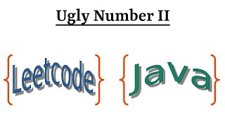 Leetcode Question 264 "Ugly Number II" in Java
