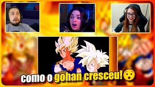 Vendo Goku e Gohan sai da Sala do Tempo❗😯 | MULTI - REACT | Dragon Ball Z - EP 168