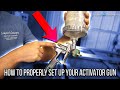 HYDROGRAPHICS ACTIVATOR GUN SET UP | Liquid Concepts | Weekly Tips and Tricks