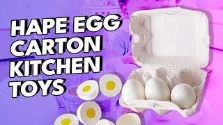 Review: Hape Egg Carton Kitchen Toys