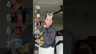 BLIND RANKING DISNEY COUPLES #disney #disneyplus #disneyland #disneyworld #disneyprincess #ranking