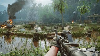 Vietcong Rice field Ambush - Vietnam Gameplay - Call of Duty Black Ops Cold War