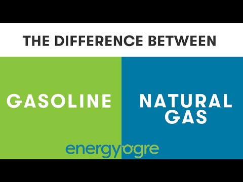What is the difference between natural gas and petroleum?