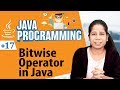 Bitwise Operator In Java - Operators in Java - Java Programming Tutorial