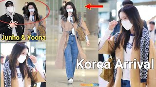 Yoona Safely Arrived Korea From Paris, fans in Shocked As Lee  Junho was Spotted with her