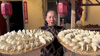 Cui Hua Bao Yuhuang Mushroom Stuffing Dumplings Full Tutorial. Thin skin and big stuffing taste fre