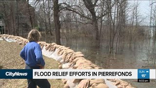 Spring flooding hits Montreal's west island