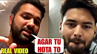 Emotional Rohit Sharma talks with Rishabh Pant after India Lost in WTC Final against Australia