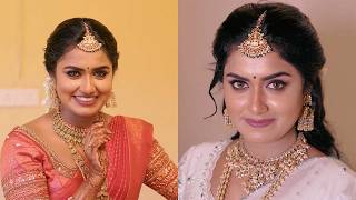 Haritha G Nair Celebrity Wedding makeover | Malayalam Serial actress Shyamambaram