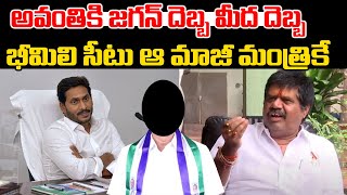 అవంతికి జగన్ దెబ్బ మీద దెబ్బ | Gudivada Amarnath Shock To Avanthi Srinivas | Praja Chaithanyam