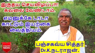 இருதய செயலிழப்பா! கவலை வேண்டாம்-  எமனுக்கே டாடா காட்டும் இயற்கை வைத்தியம் | பஞ்சகவ்ய Dr.K.நடராஜன்.