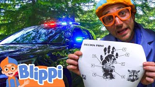 Blippi Visits a Crime Scene | Cartoons for Kids | Childerns Show | Fun | Mysteries with Friends