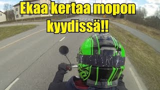 Ekaa Kertaa Mopon Kyydissä!!!