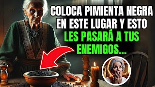 ¡COLOCA PIMIENTA NEGRA EN ESTE LUGAR Y MIRA LO QUE PASA CON TUS ENEMIGOS! ¡ME LO AGRADECERÁS!