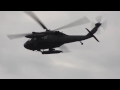 在日米軍ヘリ　ブラックホーク 離陸シーン　uh 60 black hawk take off scene