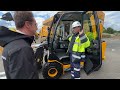 jcb showcase the electric teletruk and stage v wastemaster at letsrecycle live 2022