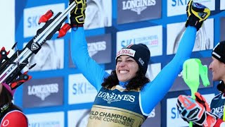 Italy’s Brignone wins women’s combined gold, star Shiffrin disqualified