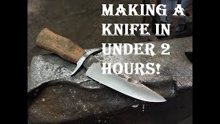 CAN A KNIFE BE MADE IN UNDER 2 HOURS?