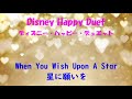 フルート　ディズニー　星に願いを when you wish upon a star【フルート用カラオケ】