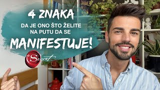 4 ZNAKA DA JE ONO ŠTO ŽELITE NA PUTU DA SE MANIFESTUJE | Zakon privlačenja 🧙🏼‍♂️