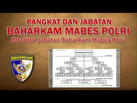 Pangkat Dan Jabatan Baharkam Mabes Polri, Struktur Jabatan Baharkam ...