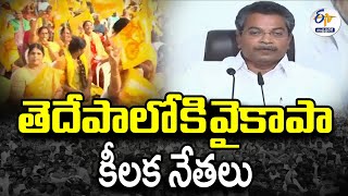 తెదేపాలోకి వైకాపా ఎంపీలు సహా ఎమ్మెల్యే | YCP MLA, 2 MP's To Joins in TDP | Chandrababu