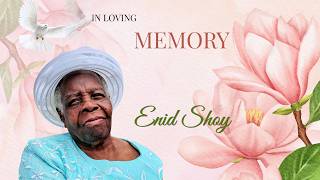 Homegoing Service for Enid Shoy