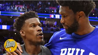 Jimmy Butler is still inside the 76ers' heads, according to a longtime Philly reporter | The Jump