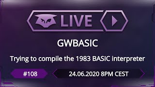 #108: GW-BASIC