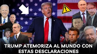 😱DONALD TRUMP HACE TEMBLAR EL MUNDO Y LAS ELITES CON ESTE DISCURSO DIOS ME POSICIONO