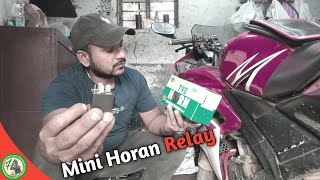 How To Install Bike Horn Mini Relay In Telugu||Hari Mec