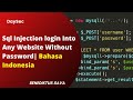 Sql Injection vulnerability Administrator  Login Portal Bypass  | sql injection tutorial