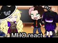 My hero origins react to MHO as Vines Part1 / 40 sub special!